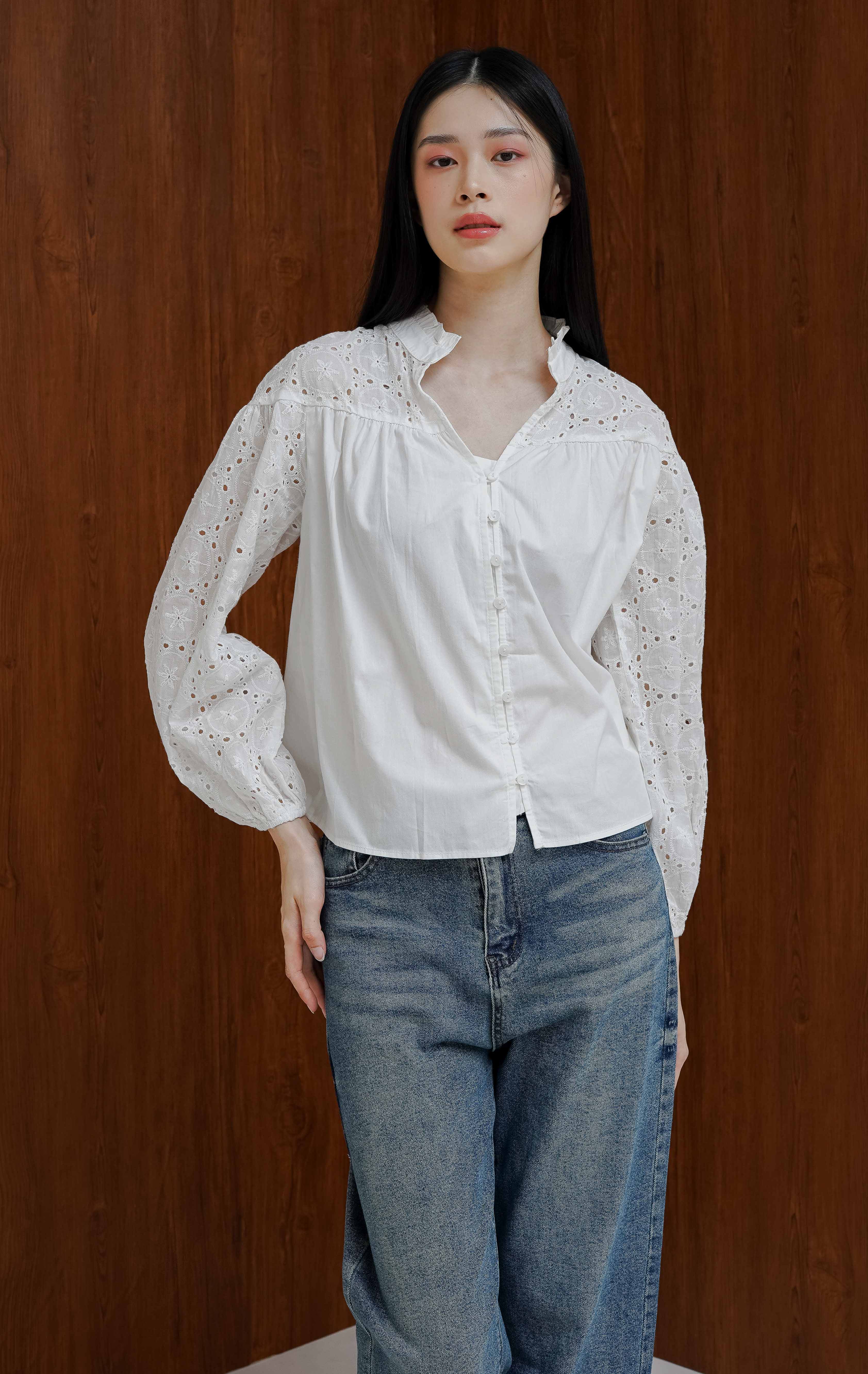 Karen Top White