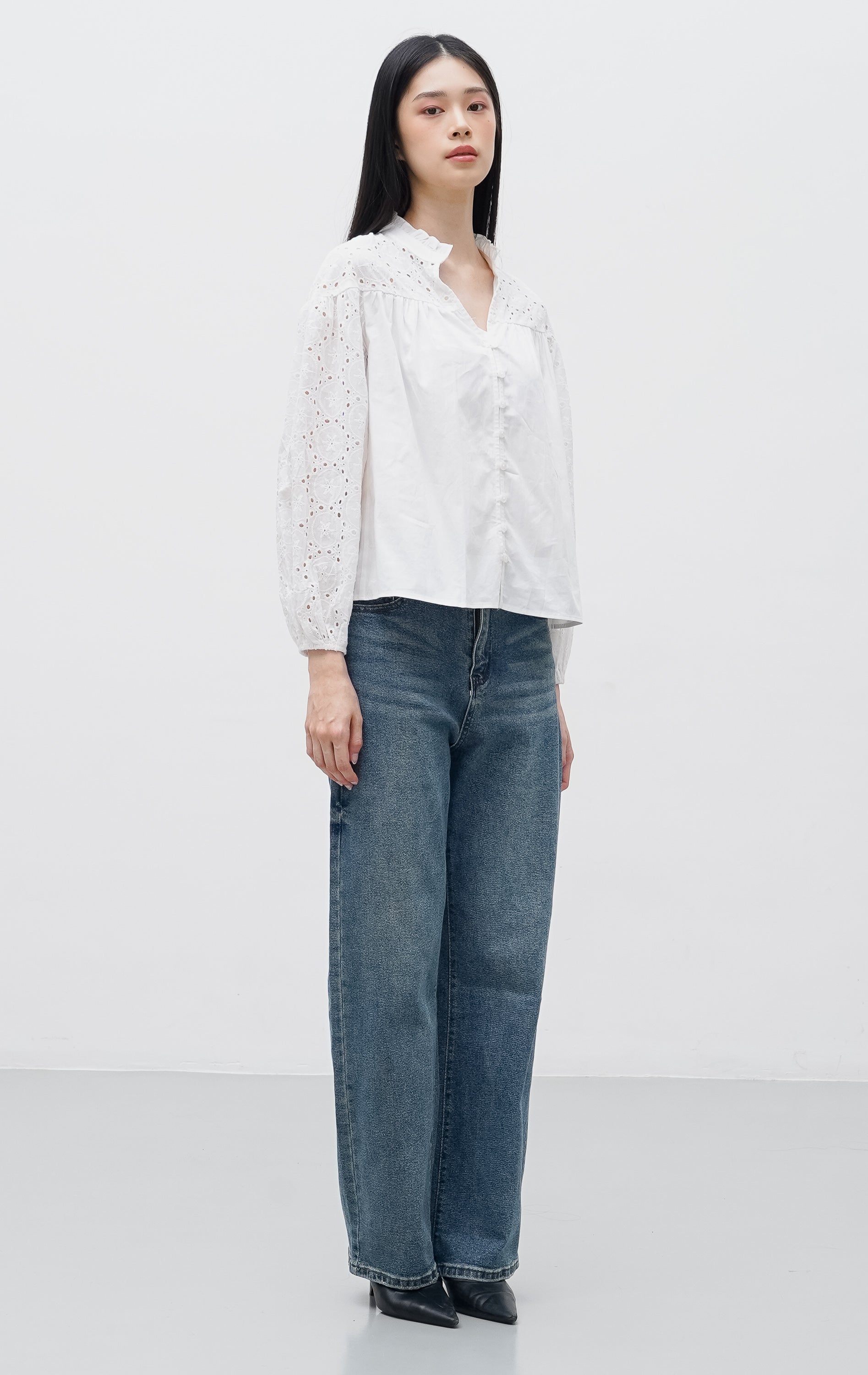 Karen Top White