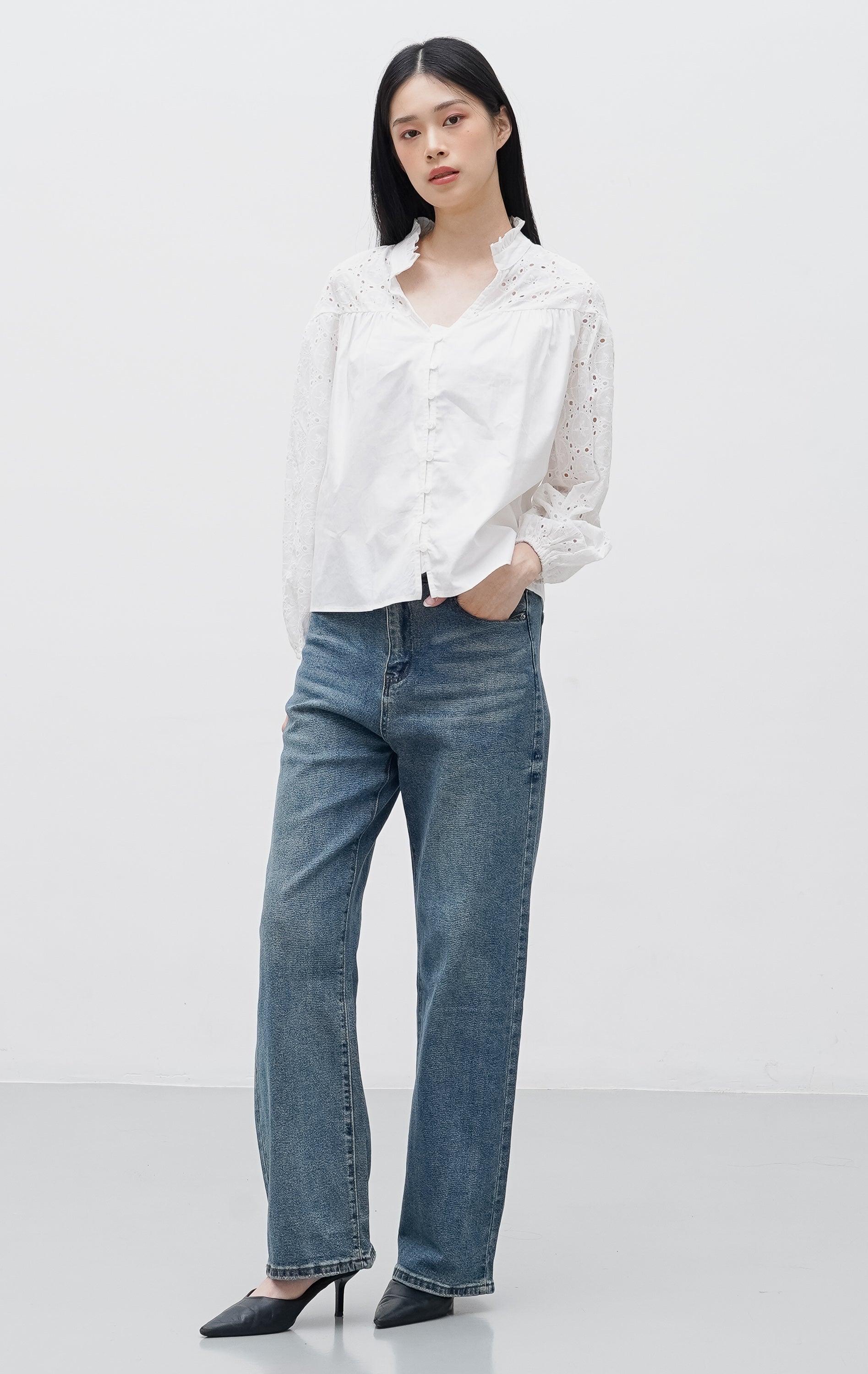 Karen Top White