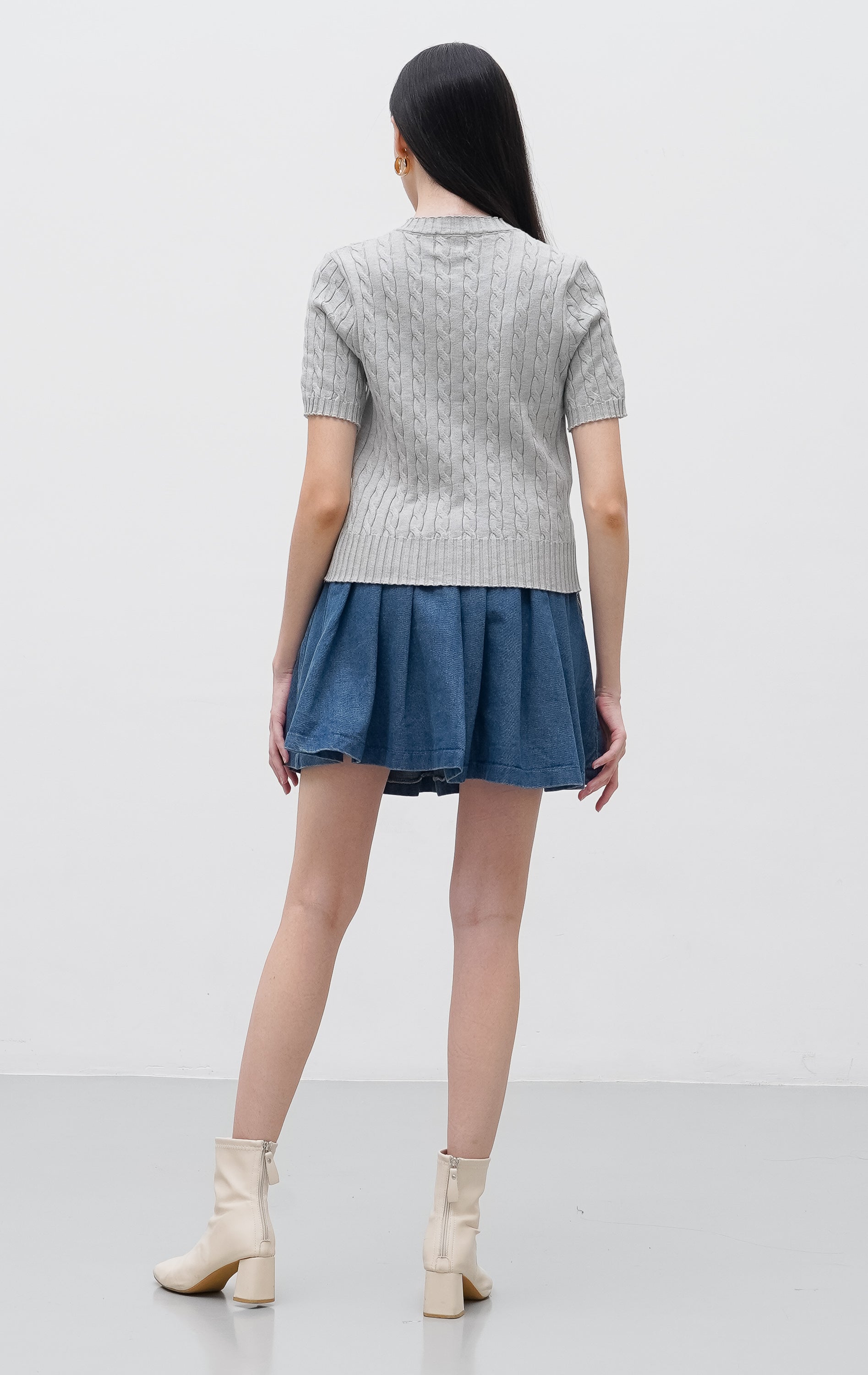 Kiana Top Grey