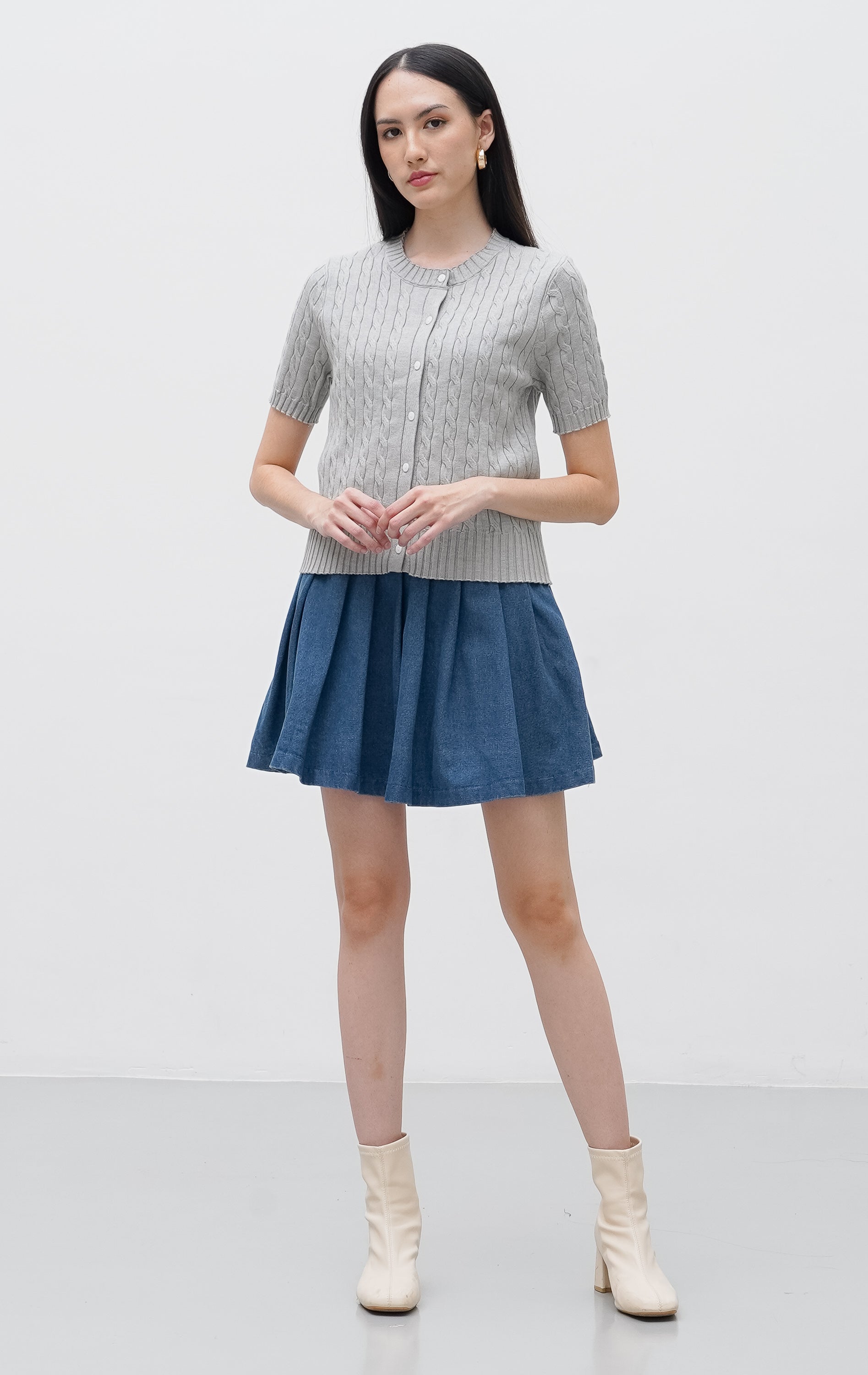 Kiana Top Grey
