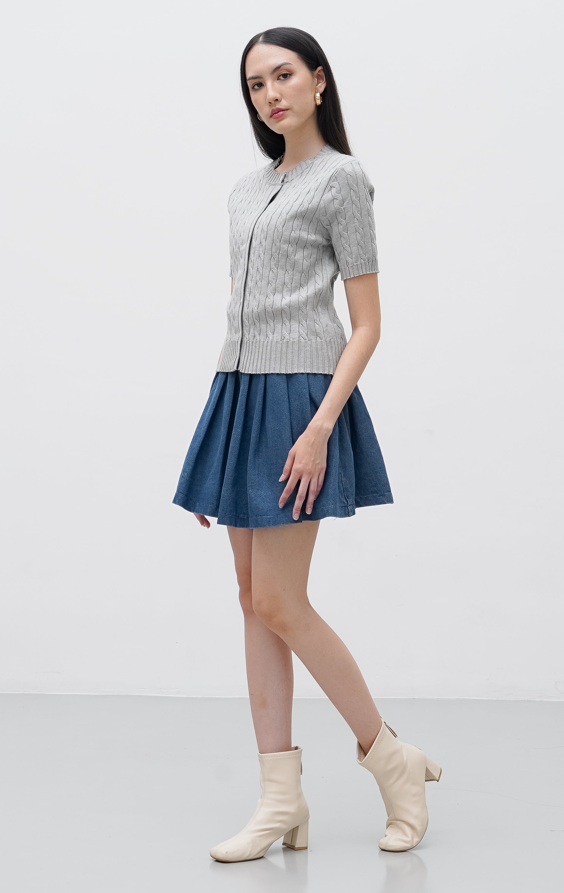 Kiana Top Grey