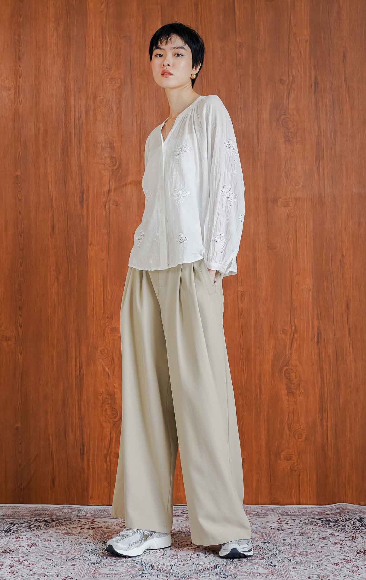 Areli Top White