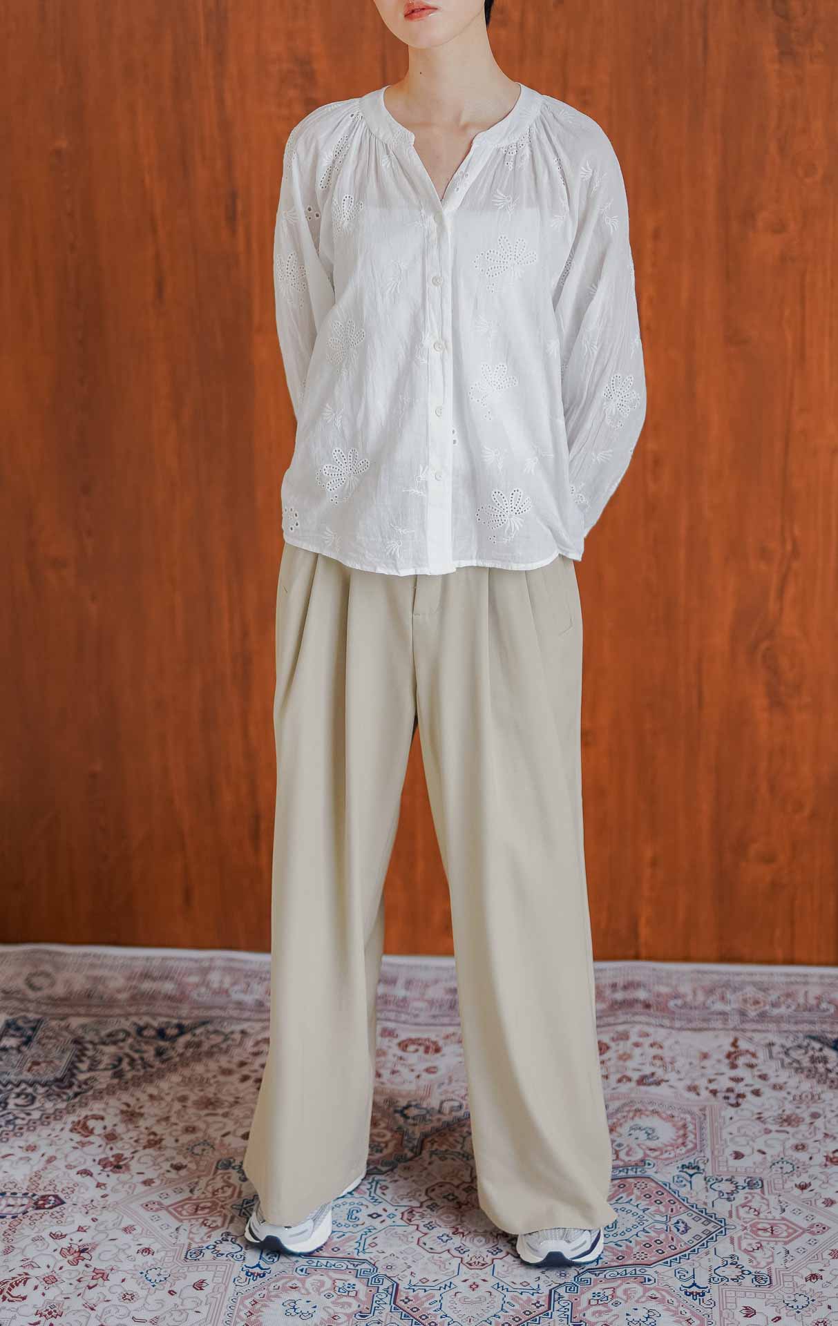 Areli Top White
