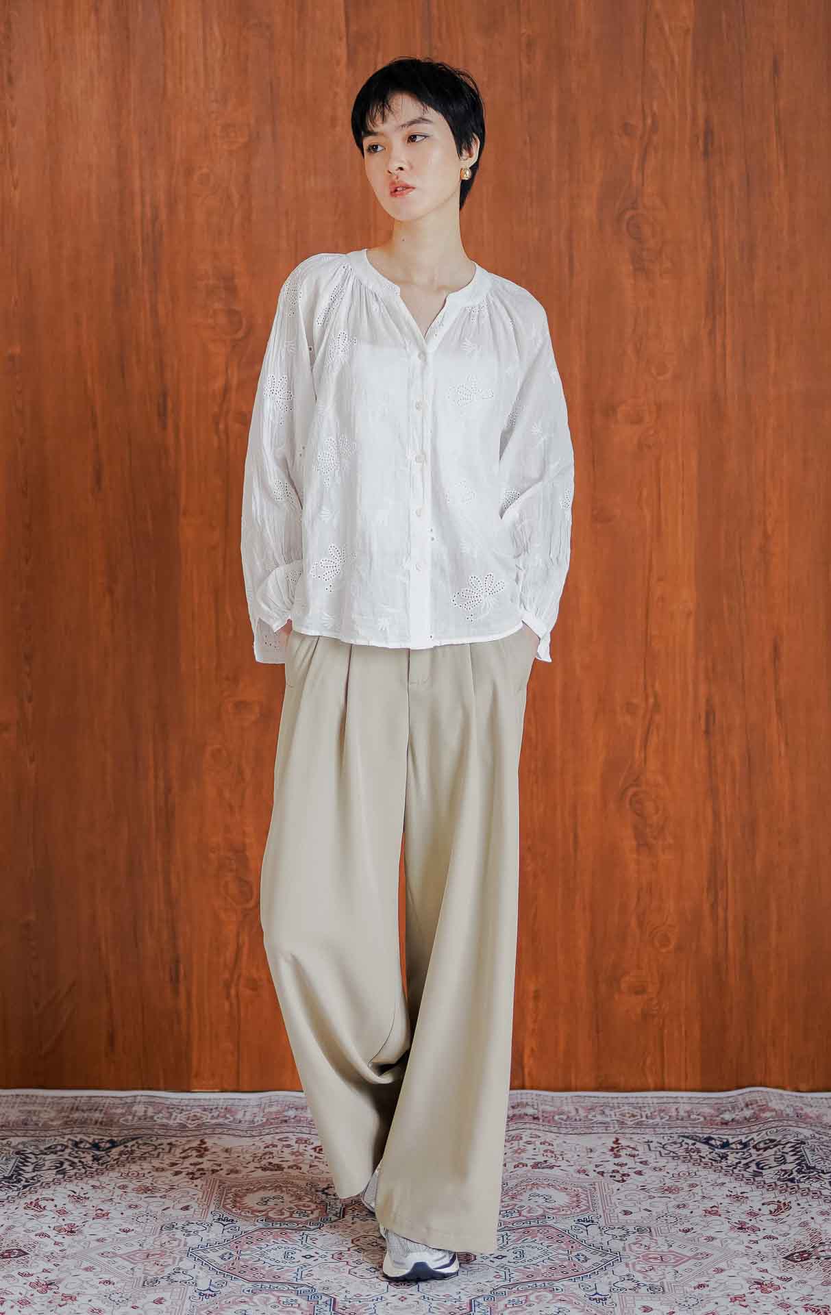 Areli Top White