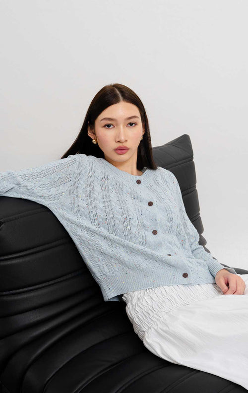 Hazel Cardigan Blue