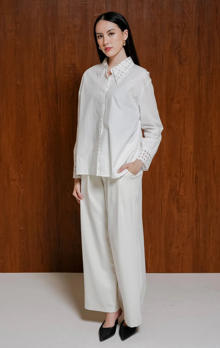 Brigita Top White