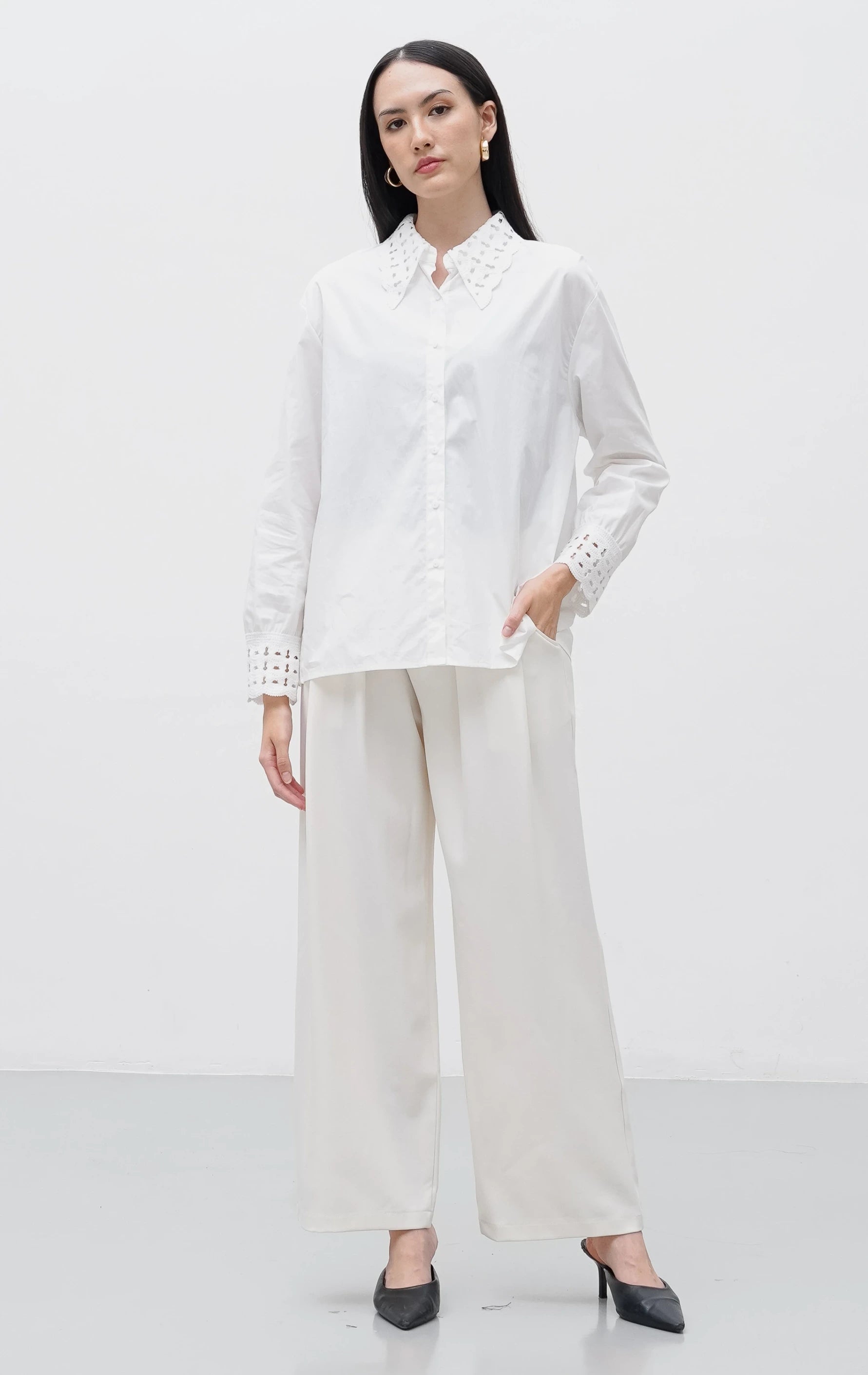 Brigita Top White