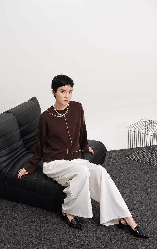 Eden Sweater Dark Brown