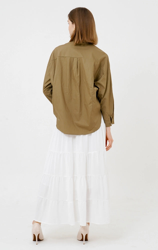 Natali Top Olive