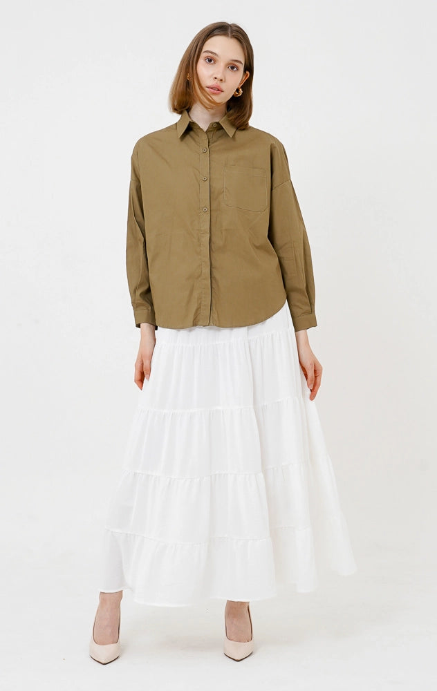 Natali Top Olive