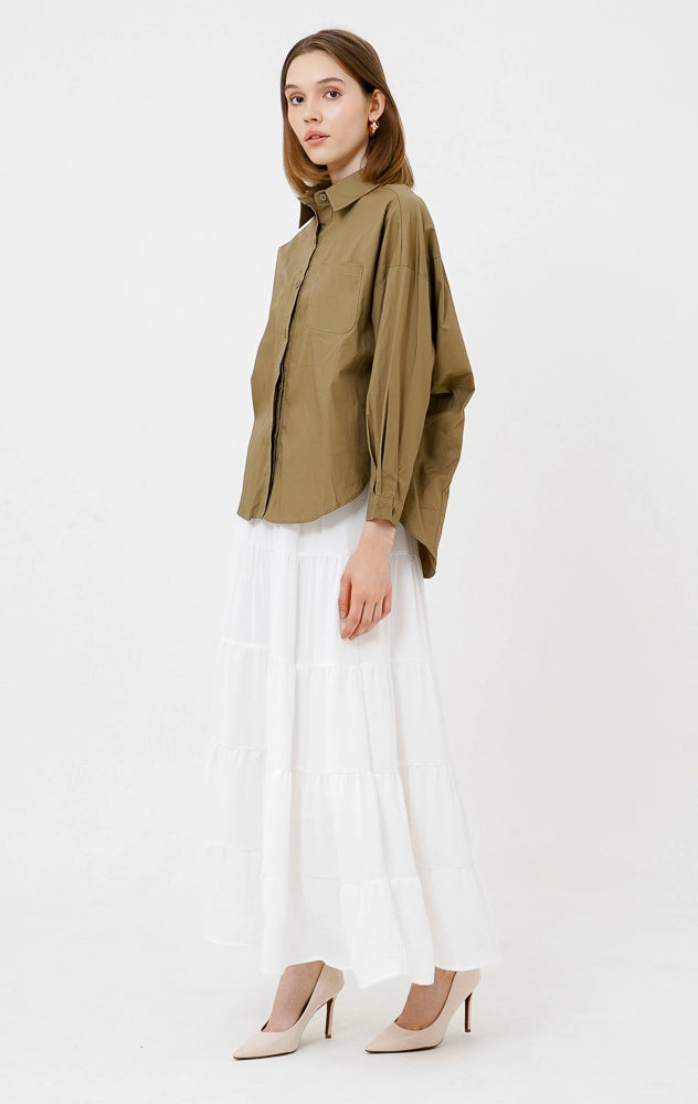 Natali Top Olive