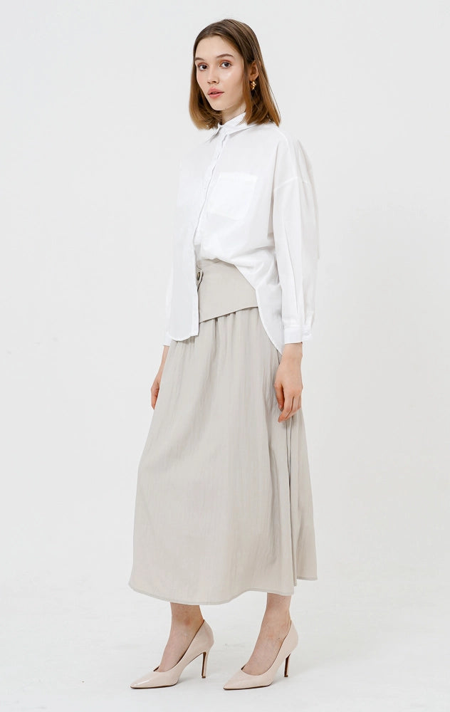 Natali Top White