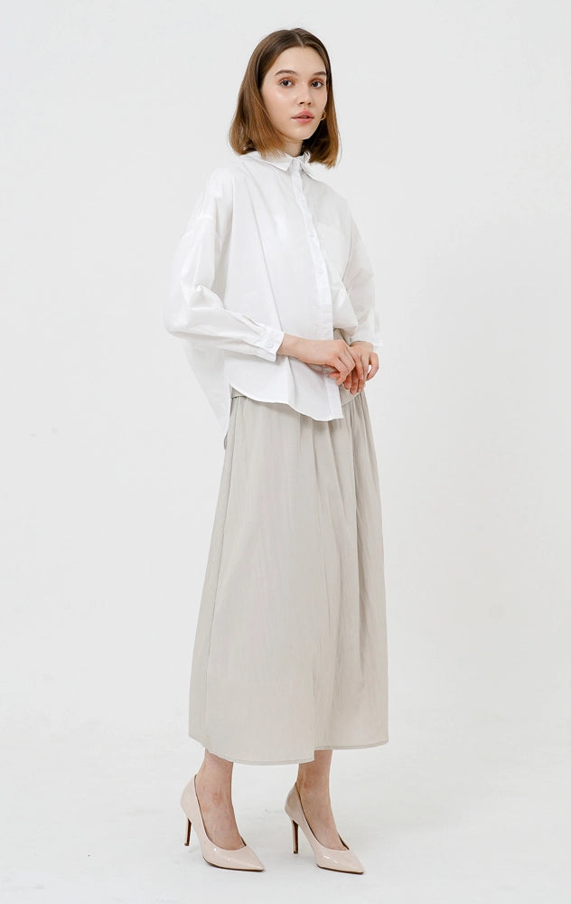 Natali Top White