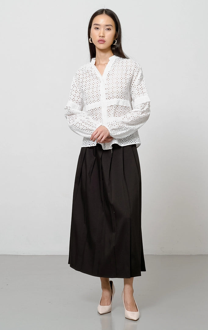 Ziona Top White