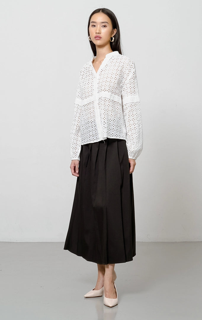 Ziona Top White