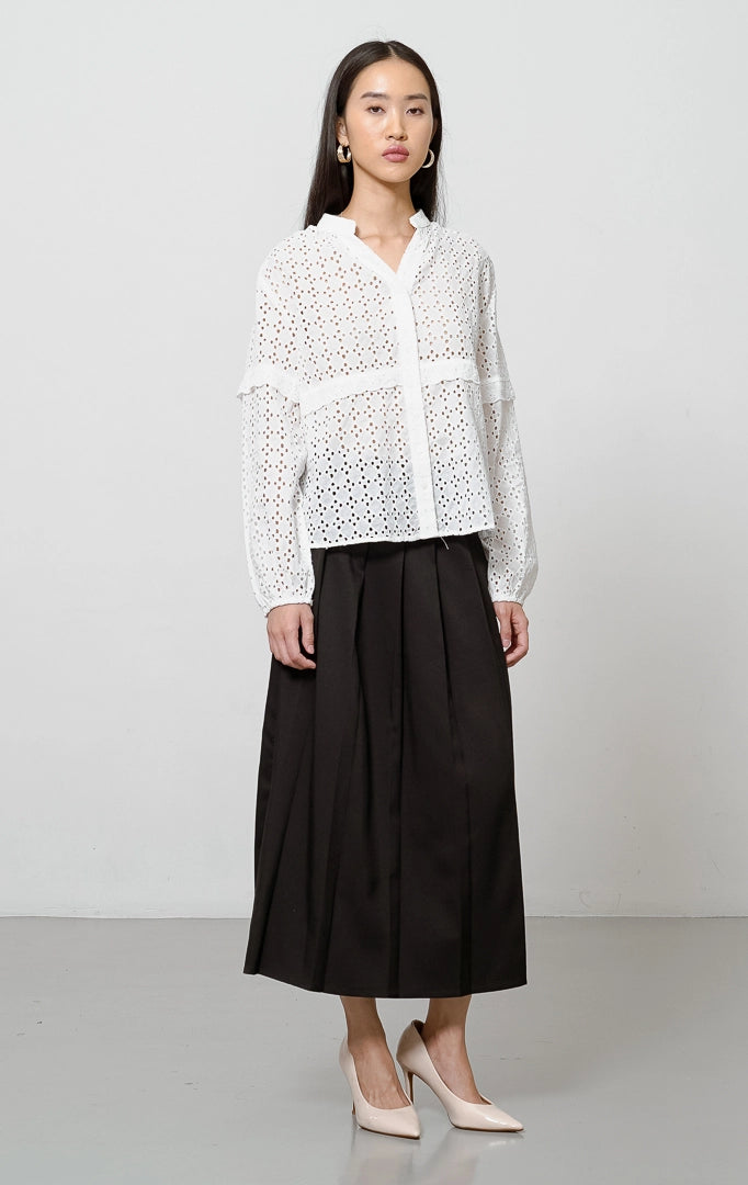 Ziona Top White