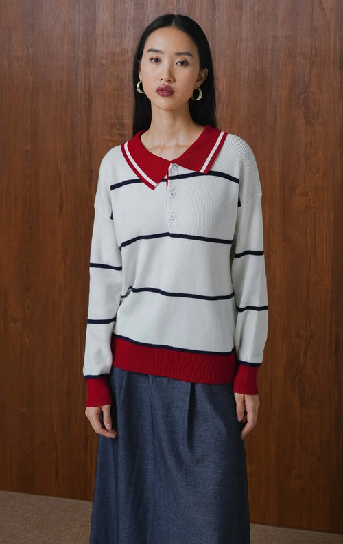 Victoria Sweater White