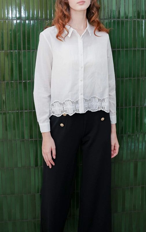 Keira Top White