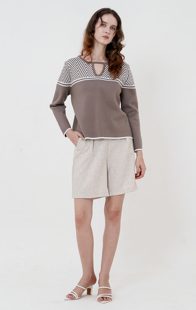 SH Jacqueline Sweater Brown