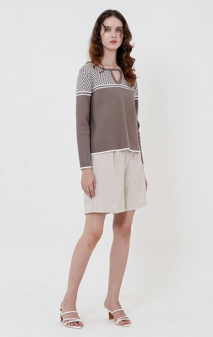 SH Jacqueline Sweater Brown