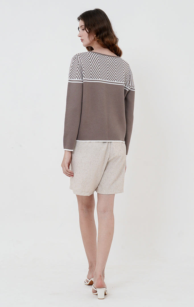 SH Jacqueline Sweater Brown