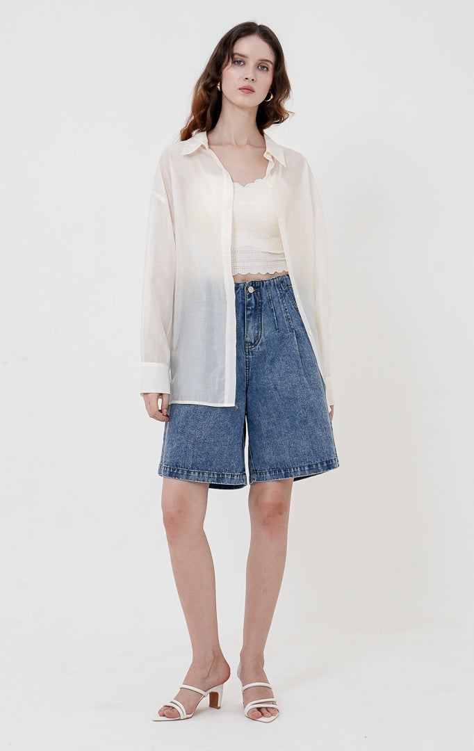 SH Aera Top White