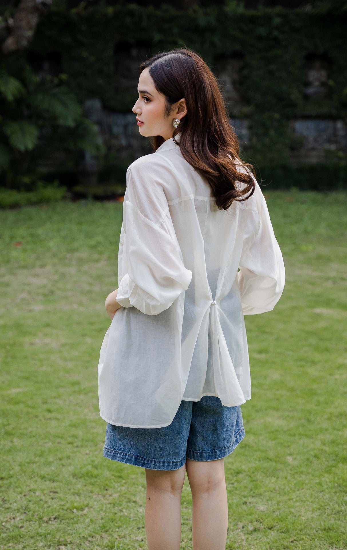 SH Aera Top White
