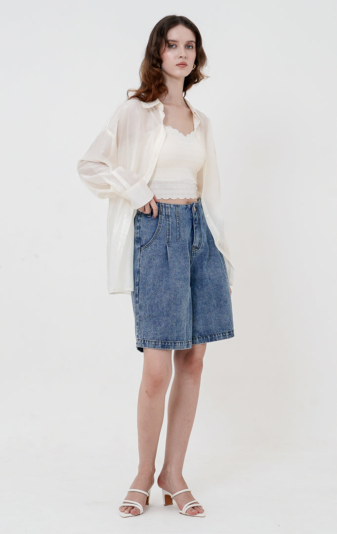 SH Aera Top White