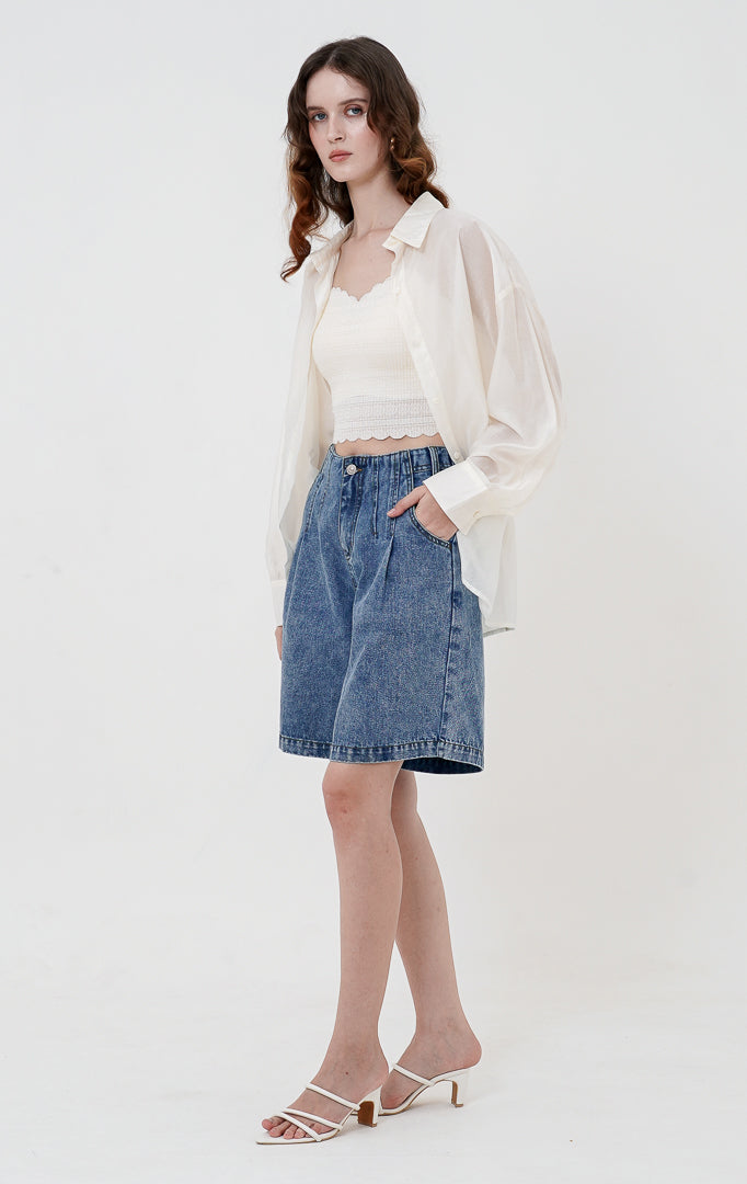 SH Aera Top White