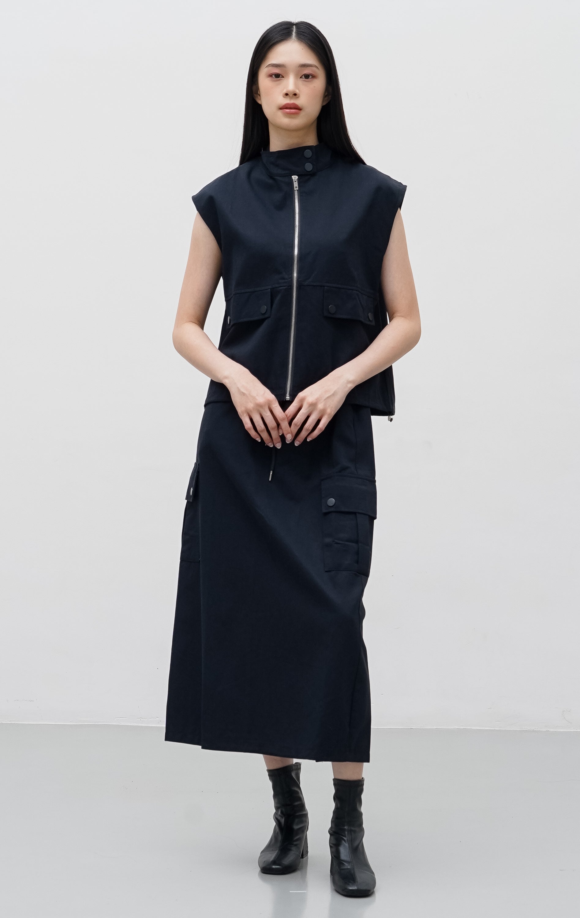 Leith Top Black