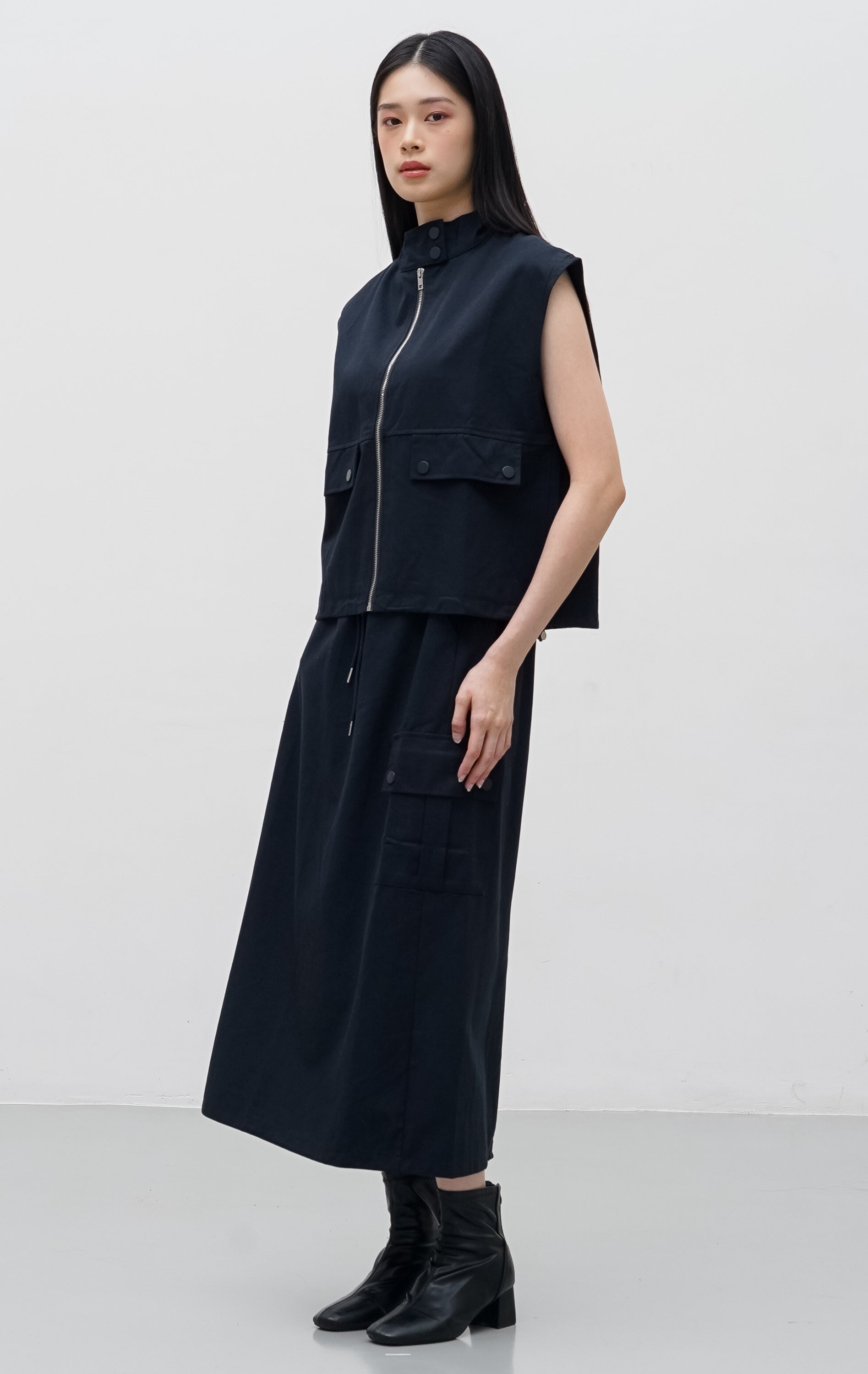 Leith Top Black