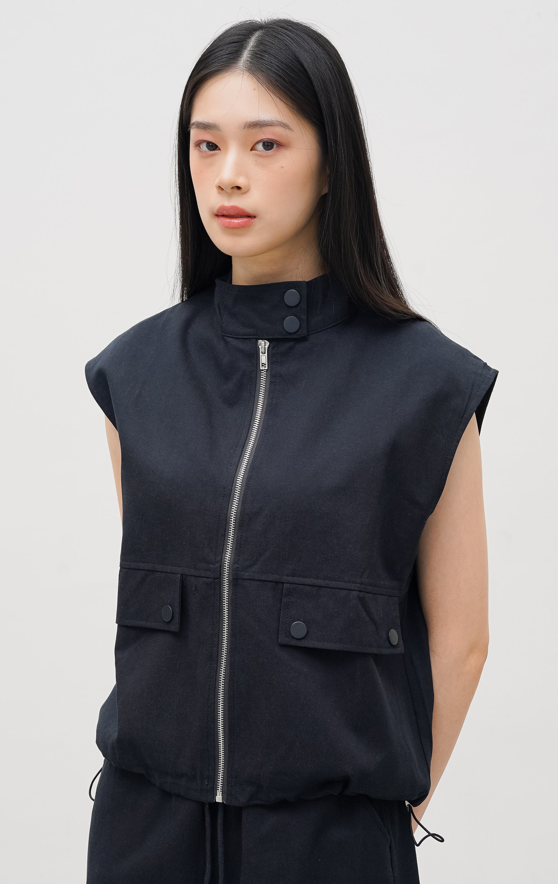Leith Top Black
