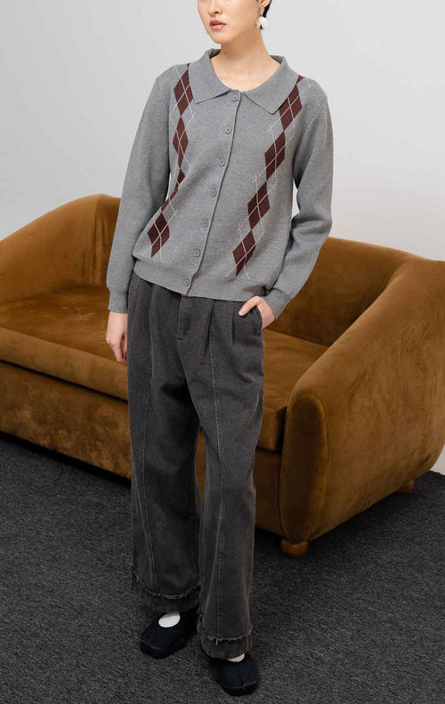 Danila Cardigan Grey