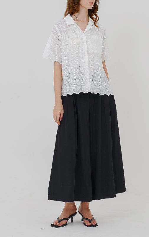 Sarah Top White