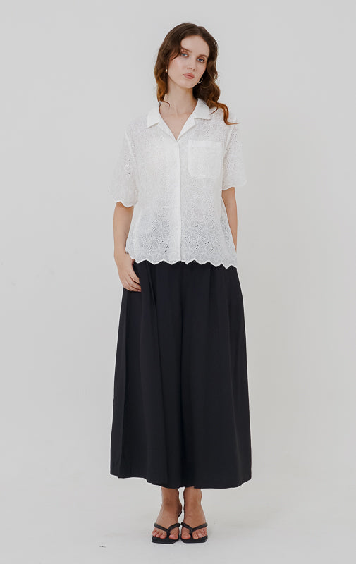 Sarah Top White