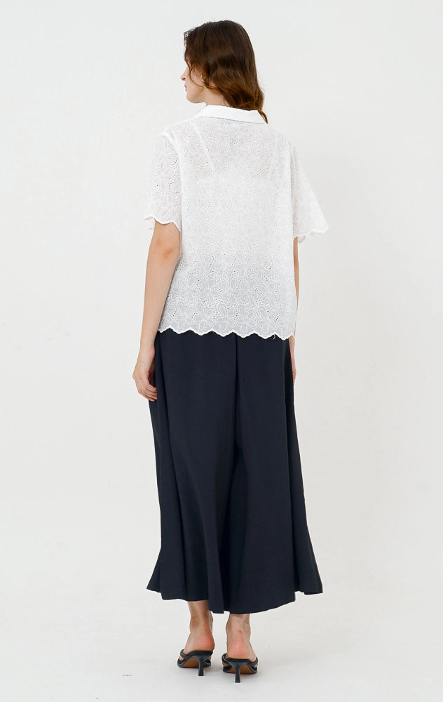 Sarah Top White