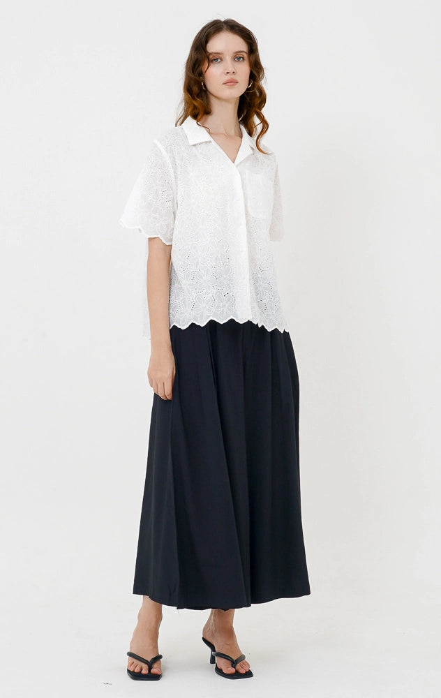 Sarah Top White