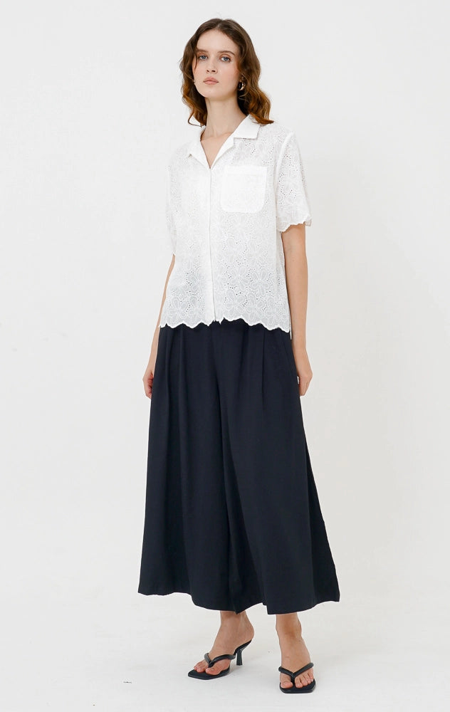 Sarah Top White
