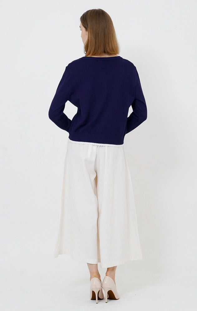 Angelia Cardigan Navy