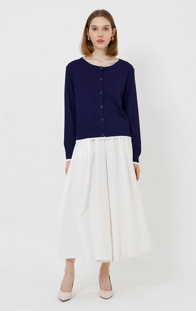 Angelia Cardigan Navy