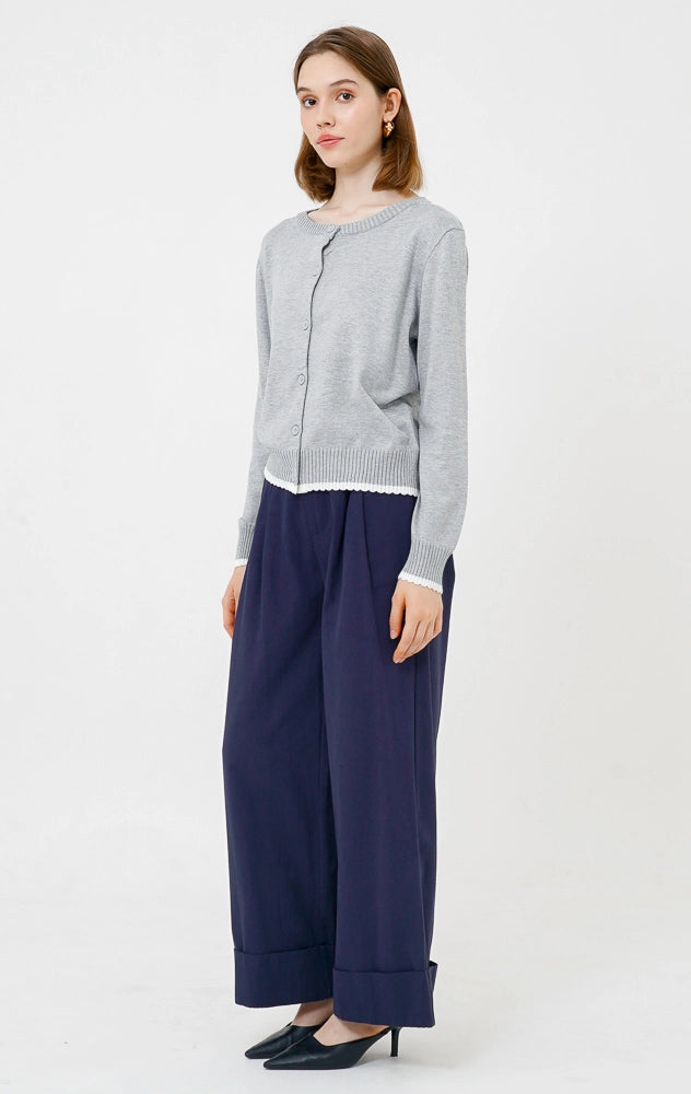 Angelia Cardigan Grey