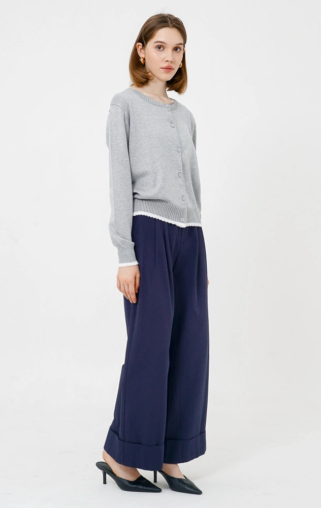 Angelia Cardigan Grey