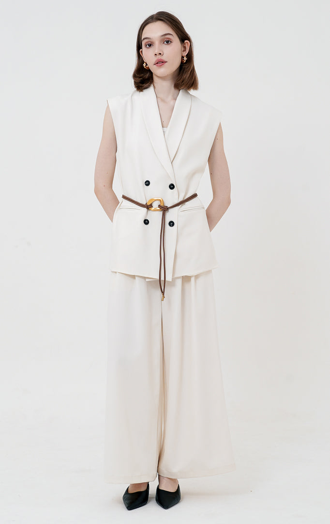 SH Yasmin Vest Ivory