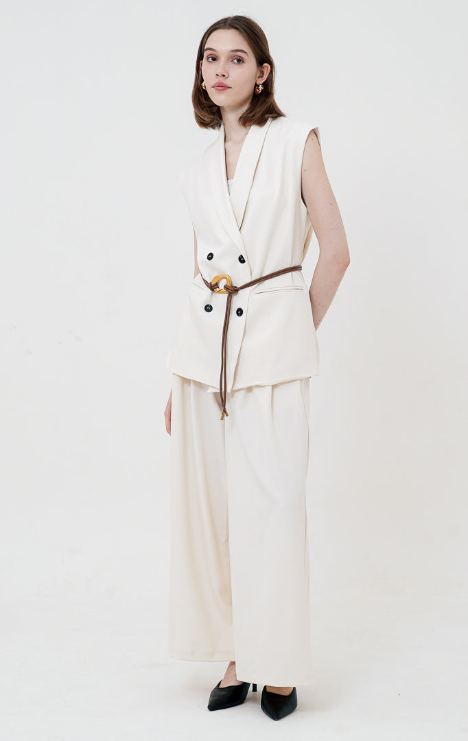 SH Yasmin Vest Ivory