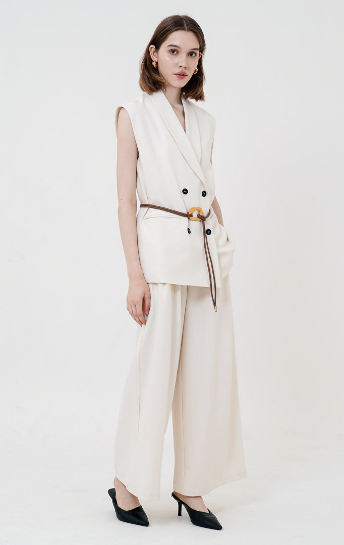 SH Yasmin Vest Ivory