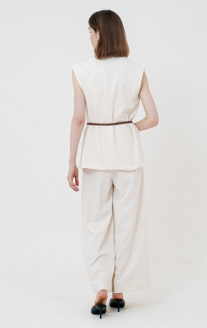 SH Yasmin Vest Ivory