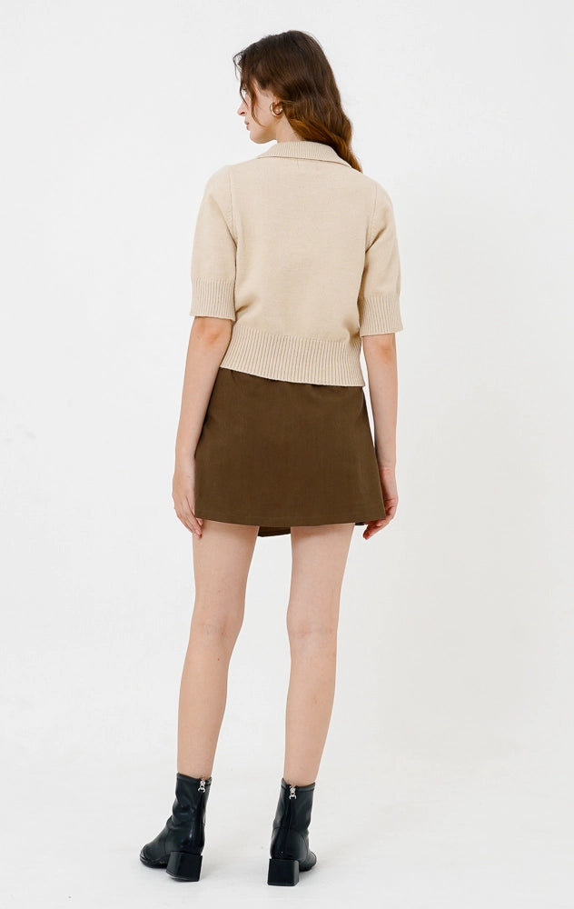 Nala Top Brown
