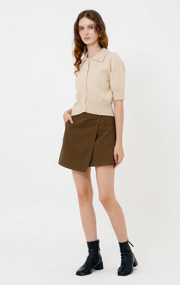 Nala Top Brown