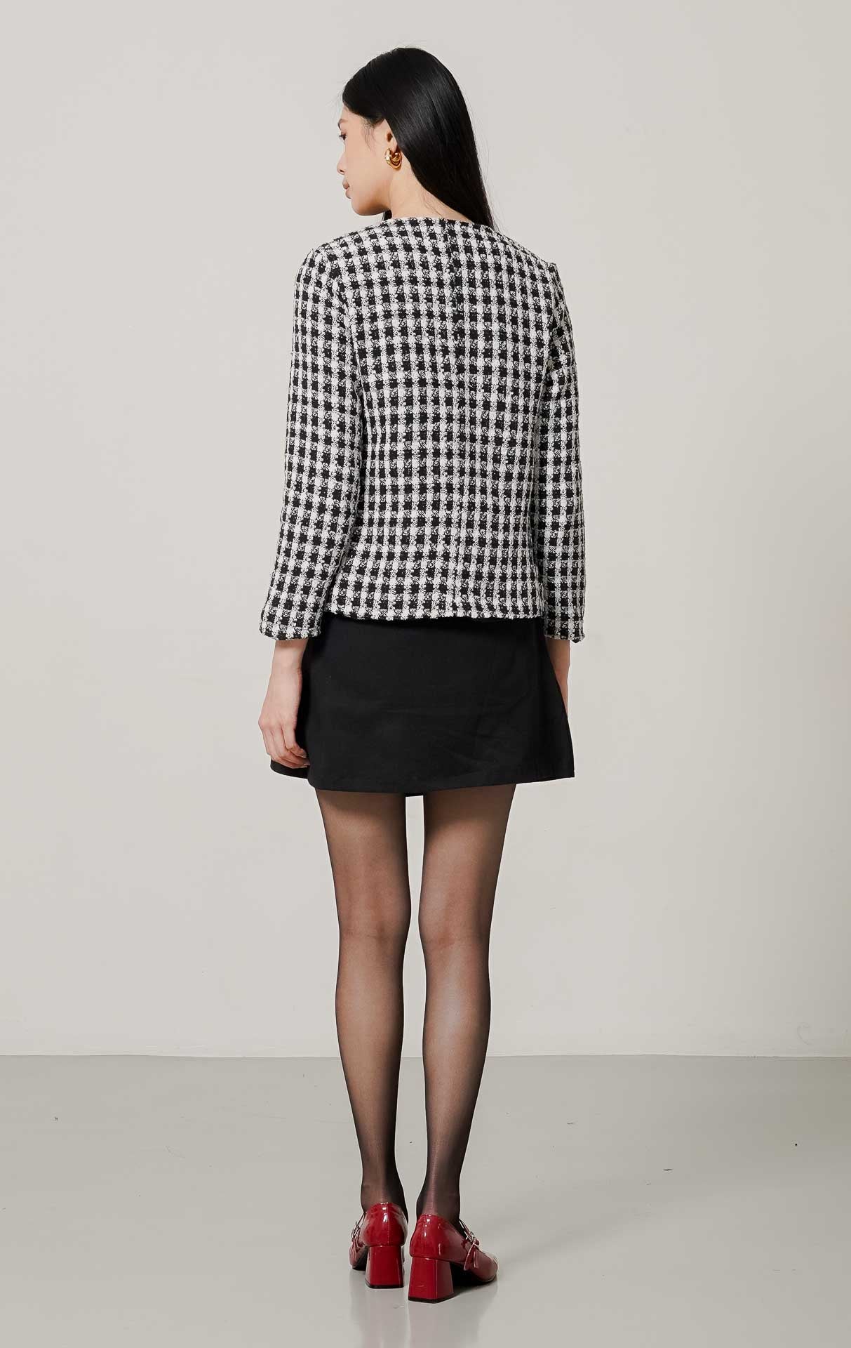 Rose Top Black